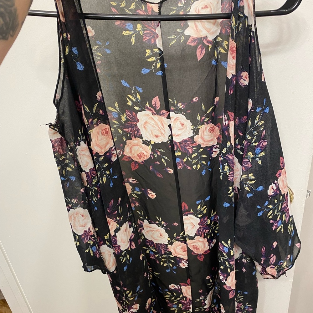Long lightweight cardigan